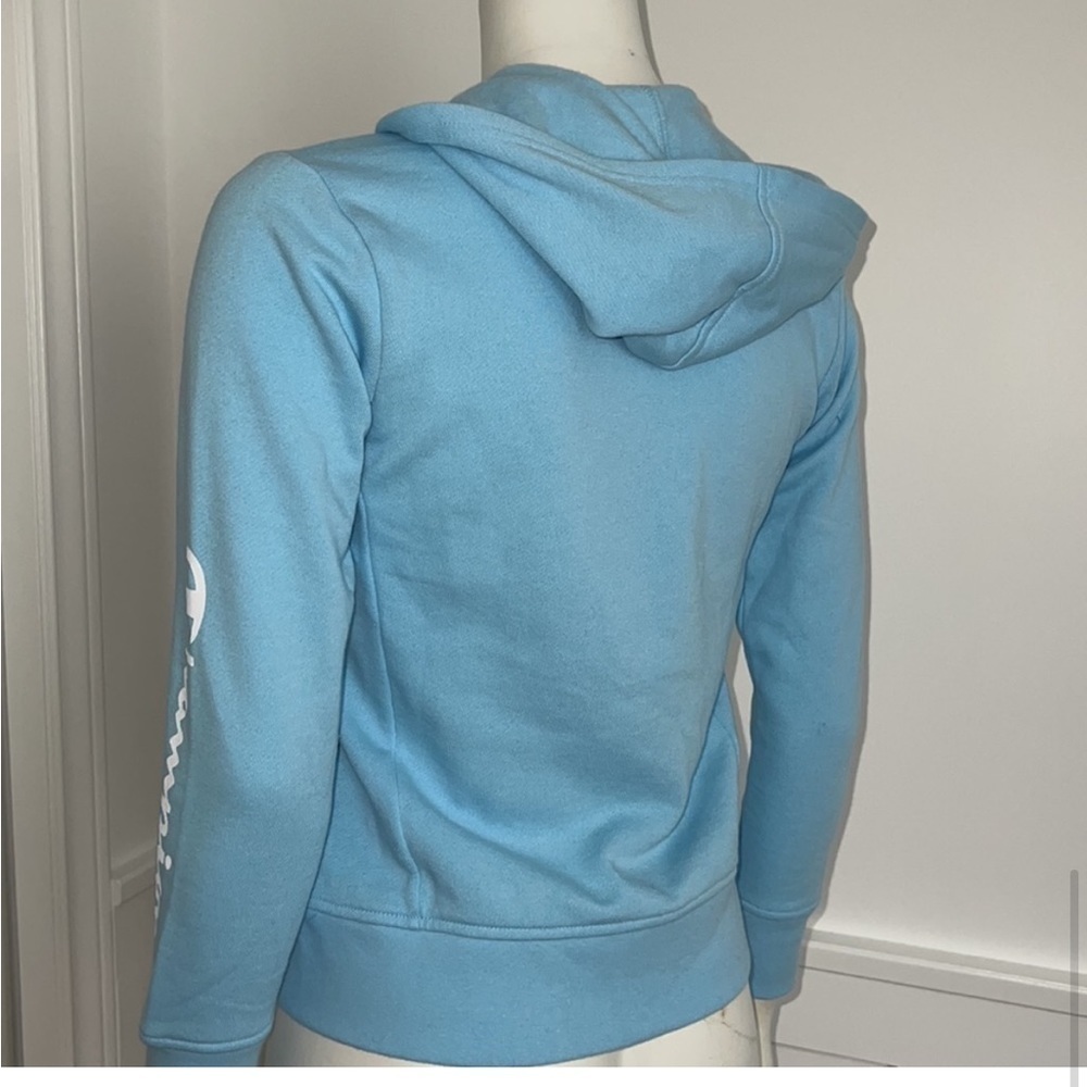 - NWOT- BABY BLUE CHAMPION HOODIE
CHAMPION LOGO Sz Girls Xl​​​​ ☀️​ - Picture 7 of 8
